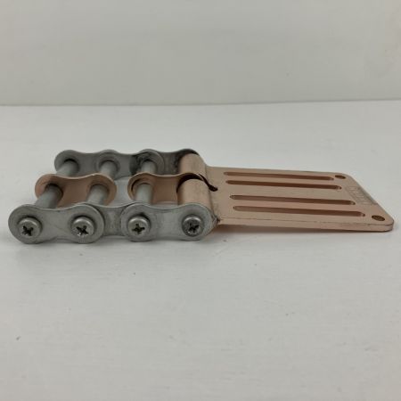 ЗЗ KNICKS (2) アルミベルトループ チェーン金具付き ALU-15 ピンク×マットシルバー