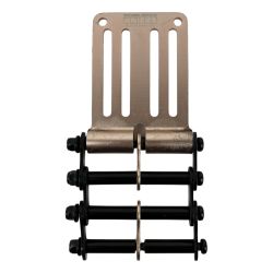 ЗЗ KNICKS アルミベルトループ チェーン金具付 ALU-15 ピンク×ブラック Cランク