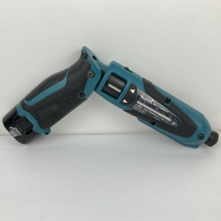 ДД MAKITA マキタ 7.2V 充電式ペンインパクトドライバ 充電器 バッテリー×2 ケース付 TD021D ブルー