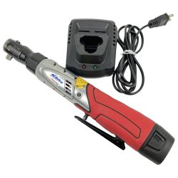 ЗЗ ACDelco 10.8V 9.5ｍｍ 充電式ラチェット 充電器 バッテリー×1付 ARW1208 レッド×シルバー Cランク