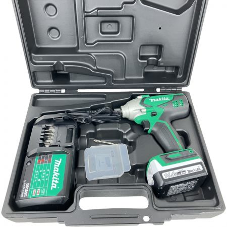 ЗЗ MAKITA マキタ 14.4V 充電式インパクトドライバ 充電器 バッテリー×1 ケース付 M695D グリーン
