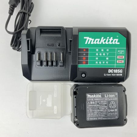 ЗЗ MAKITA マキタ 14.4V 充電式インパクトドライバ 充電器 バッテリー×1 ケース付 M695D グリーン