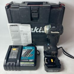 MAKITA マキタ インパクトドライバ TD160D ブラック 充電器・充電池2個・ケース付 コードレス式 14.4V 6.0Ah  Cランク