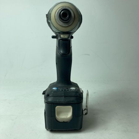 MAKITA マキタ インパクトドライバ TD160D ブラック 充電器・充電池2個・ケース付 コードレス式 14.4V 6.0Ah 