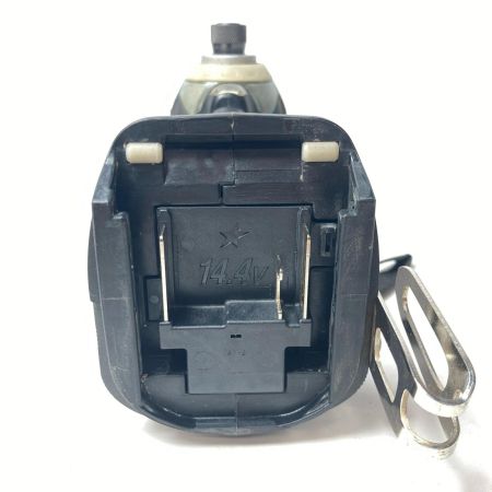 MAKITA マキタ インパクトドライバ TD160D ブラック 充電器・充電池2個・ケース付 コードレス式 14.4V 6.0Ah 