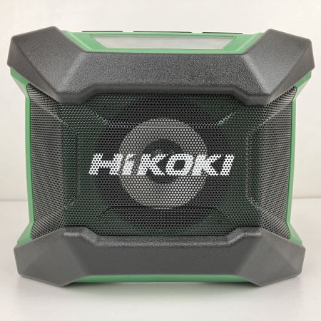ЗЗ HiKOKI ハイコーキ 14.4/18V 充電式ラジオ ACアダプタ・外箱付 UR18DA グリーン
