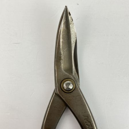 ЗЗ 輝盛光 全長265ｍｍ 金切鋏 板金 ハイスM1 本体のみ シルバー