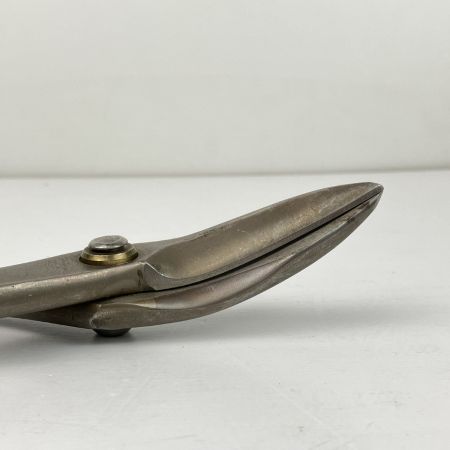 ЗЗ 輝盛光 全長265ｍｍ 金切鋏 板金 ハイスM1 本体のみ シルバー