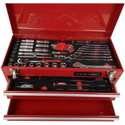 ЗЗ ASTRO PRODUCTS アストロプロダクツ 2段引き出し 74点 ツールセット セット品完備 TS194 レッド Aランク