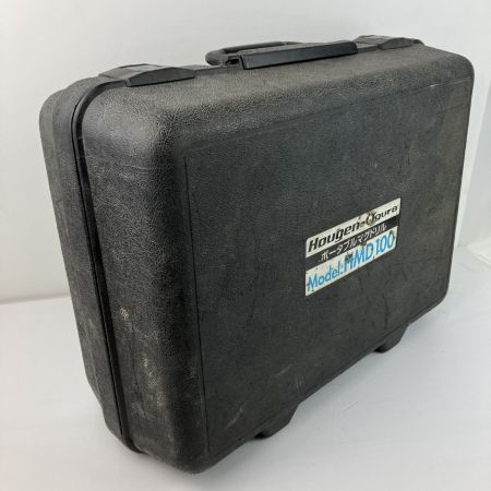 ЗЗ Ogura ポータブルマグドリル 100v 径27mm 板厚19ｍｍ 磁器ボール盤 ケース付 ※ハンドルなし HMD100 ブルー×グレー