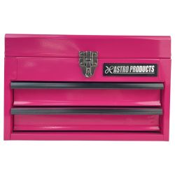ЗЗ ASTRO PRODUCTS アストロプロダクツ 工具ケース 工具箱 2段引き出し 限定ピンク 限定カラー 本体のみ ピンク Bランク