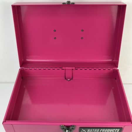 ЗЗ ASTRO PRODUCTS アストロプロダクツ 工具ケース 工具箱 2段引き出し 限定ピンク 限定カラー 本体のみ ピンク