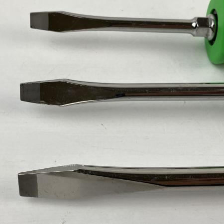 ЗЗ Snap-on スナップオン ドライバー 6本セット 本体のみ SGDX60GB 黄緑