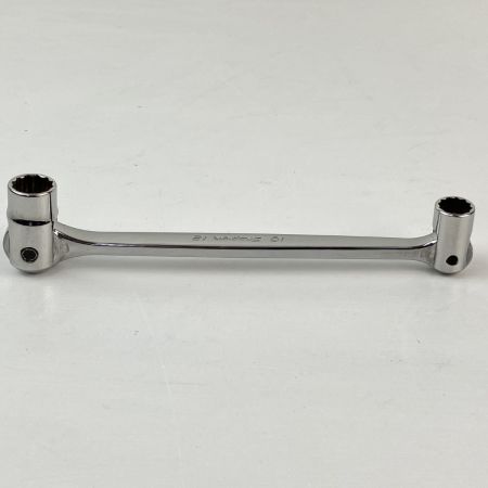 ЗЗ Snap-on スナップオン フレックスヘッドボックスレンチ 10ｍｍ/12ｍｍ 本体のみ FHM1012B シルバー