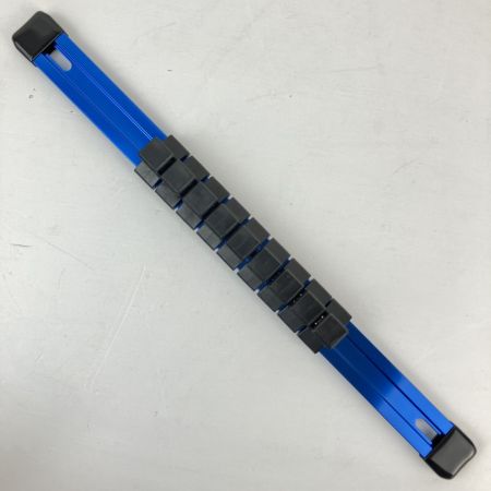 ЗЗ Blue Point 差込角12.7ｍｍ ソケットセット 12-24ｍｍ 9個セット ホルダー付 309BLPRSMIM ブラックｘブルー