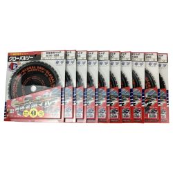 ЗЗ モトユキ 180ｍｍ グローバルソー 解体業用マルチ 10枚セット 外箱付 KTR-180 ブラック Sランク