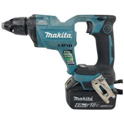 ЗЗ MAKITA マキタ 18V 充電式スクリュードライバ バッテリー×1付 FS455D ブルー Cランク
