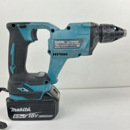 ЗЗ MAKITA マキタ 18V 充電式スクリュードライバ バッテリー×1付 FS455D ブルー