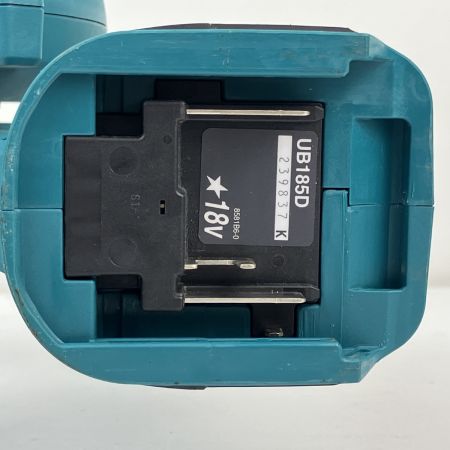 ЗЗ MAKITA マキタ 18V 充電式ブロワ 集塵袋付 UB185D ブルー