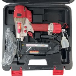 ЗЗ MAX マックス 50mm 高圧 フロアタッカ 保護メガネ 取説 ケース付 HA-50F1(D)/4MA レッド Cランク