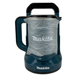 MAKITA マキタ 18v+18v 充電式ケトル 取説 外箱付 ※バッテリー、充電器無し KT360DZ ブルー Sランク