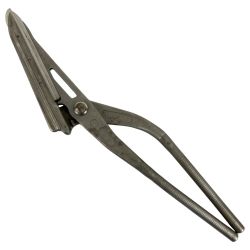 ЗЗ 東北エスパル 全長約380ｍｍ 金切鋏 板金鋏 伊達直 替刃式 本体のみ グレー Cランク