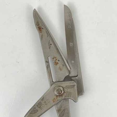 ЗЗ 東北エスパル 全長約380ｍｍ 金切鋏 板金鋏 伊達直 替刃式 本体のみ グレー