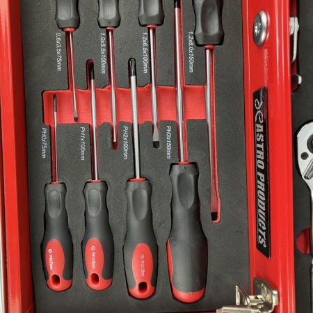 ЗЗ ASTRO PRODUCTS アストロプロダクツ ツールセット 83点組 TS178 レッド