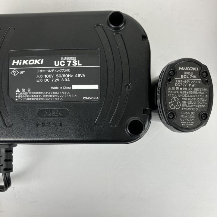 ЗЗ HiKOKI ハイコーキ 7.2v ペンインパクトドライバ バッテリー