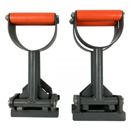 ЗЗ メーカー不明 150mm 立平強力ミニガチャ ２個組 型番不明 ライトグレーｘオレンジ