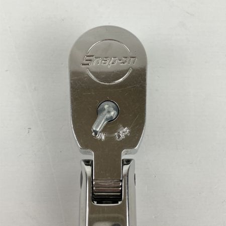 ЗЗ Snap-on スナップオン ロッキングフレックスラチェットハンドル 3/8inc 本体のみ FHX80 ブラック×レッド