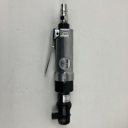 ЗЗ 藤原産業 9.5mm 常圧 エアラチェット ソケット 取説 ケース付 ARW-315K シルバー