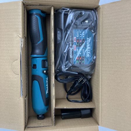 ЗЗ MAKITA マキタ 7.2v ペンインパクトドライバ バッテリーx1 充電器 外箱付 TD021D ブルー