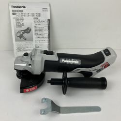 ЗЗ Panasonic パナソニック 14.4/18v 125mm 充電ディスクグラインダー EZ46A2 ホワイト×ブラック Sランク