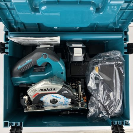 ЗЗ MAKITA マキタ 18v 125mm 充電式丸のこ バッテリーx2 充電器 ケース付 HS474D ブルー
