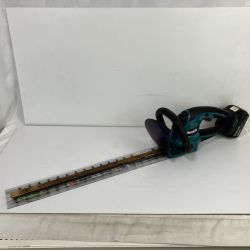 ЗЗ MAKITA マキタ 18v 460mm ヘッジトリマー バッテリーx1付 MUH467D ブルー Cランク