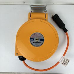 ЗЗ HATAYA 8m 常圧 エアホースリール 取説付 ABU-082 オレンジ Aランク