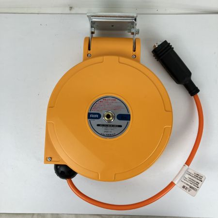 ЗЗ HATAYA 8m 常圧 エアホースリール 取説付 ABU-082 オレンジ