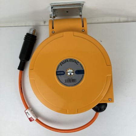 ЗЗ HATAYA (2) 8m 常圧 エアホースリール 取説付 ABU-082 オレンジ