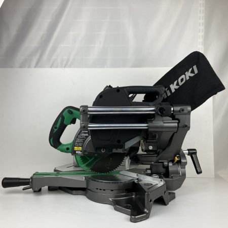 ЗЗ HiKOKI ハイコーキ 36v 165mm スライド丸のこ ※バッテリー、充電器無し C3606DRB ブラック×グリーン