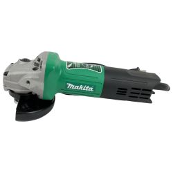 ЗЗ MAKITA マキタ 100v 100mm ディスクグラインダー 砥石 ロックナットレンチ 外箱付 M965 グリーン Sランク