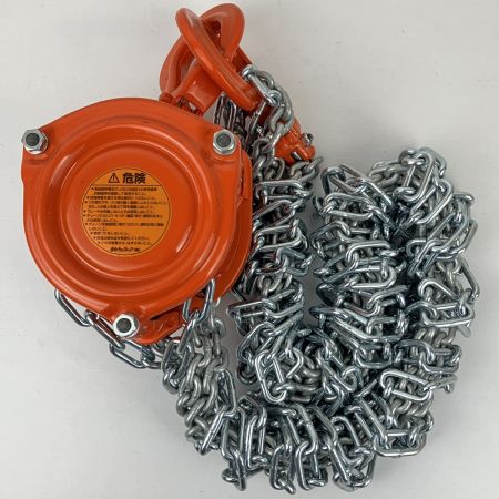 ЗЗ ELEPHANT エレファント 0.5t チェーンブロック 本体のみ C-21 オレンジ