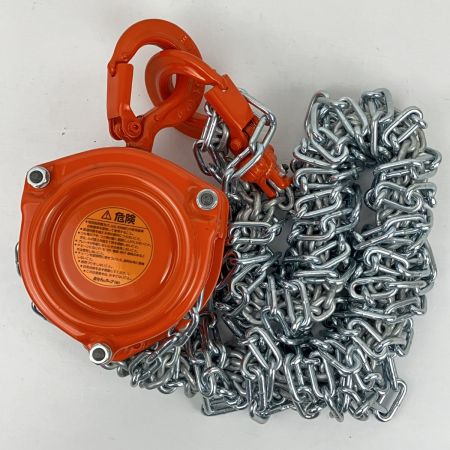 ЗЗ ELEPHANT エレファント 0.5t チェーンブロック 本体のみ C-21 オレンジ