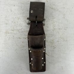 ЗЗ KNICKS チェーン式モンキー・シノ付ラチェットホルダー チェーン金具 ベルトループ付 KN-201MSDX ブラウン Cランク