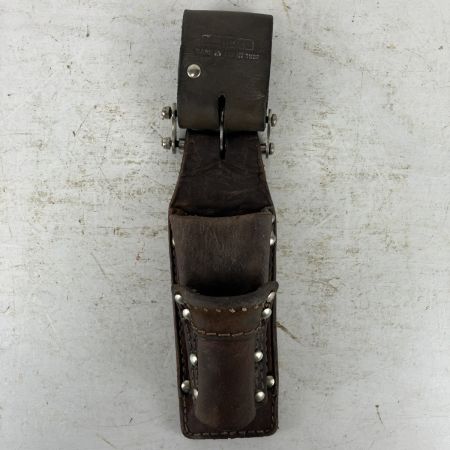 ЗЗ KNICKS チェーン式モンキー・シノ付ラチェットホルダー チェーン金具 ベルトループ付 KN-201MSDX ブラウン