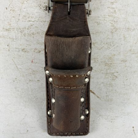 ЗЗ KNICKS チェーン式モンキー・シノ付ラチェットホルダー チェーン金具 ベルトループ付 KN-201MSDX ブラウン