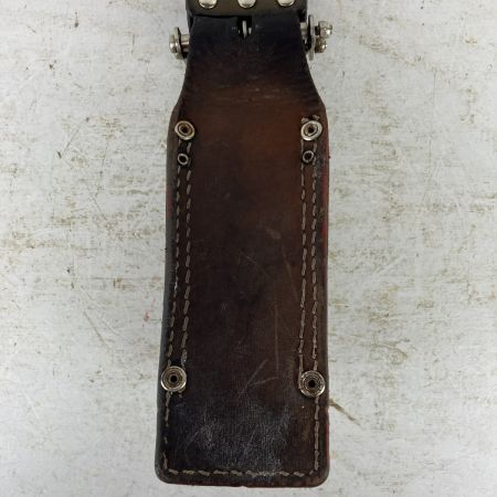 ЗЗ KNICKS チェーン式モンキー・シノ付ラチェットホルダー チェーン金具 ベルトループ付 KN-201MSDX ブラウン