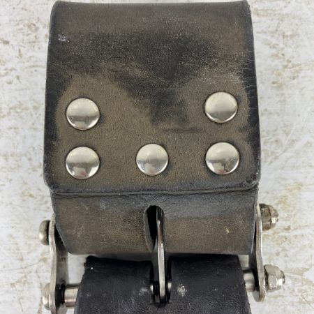 ЗЗ KNICKS チェーン式モンキー・シノ付ラチェットホルダー チェーン金具 ベルトループ付 KN-201MSDX ブラウン