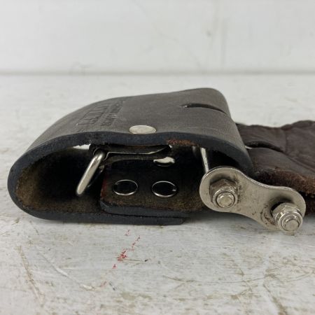 ЗЗ KNICKS チェーン式モンキー・シノ付ラチェットホルダー チェーン金具 ベルトループ付 KN-201MSDX ブラウン