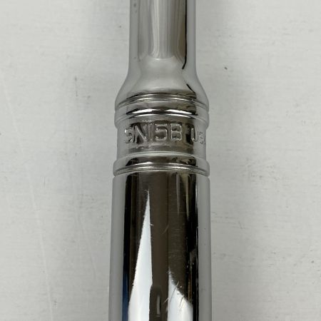 ЗЗ Snap-on スナップオン スピンナハンドル 差込1/2 全長381mm ブレーカーバー  SN15B シルバー